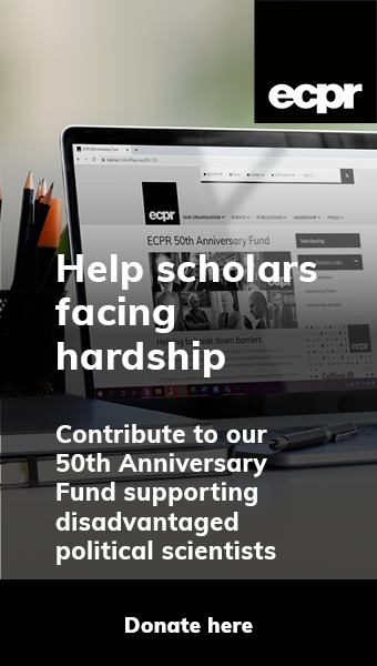 Help Scholars facing hardship: Donate to ECPR 50th Anniversary Fund